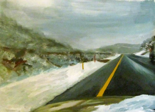 snowy drive 2012